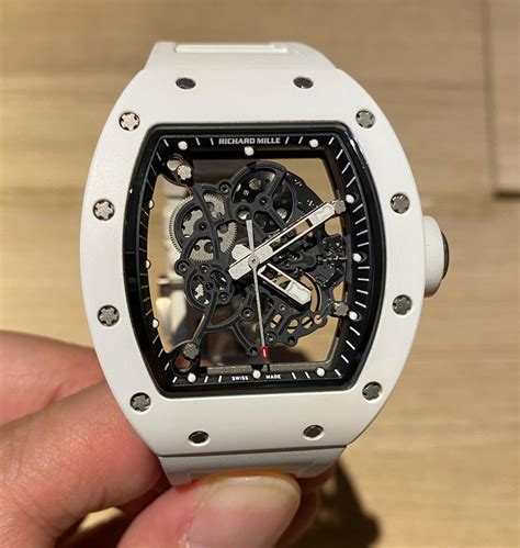 all white richard mille|rm055 bubba watson.